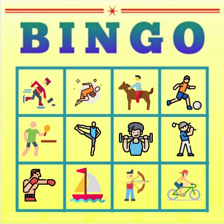 an image of a bingo card